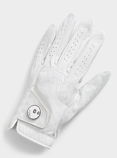Manuela leather golf glove <b>Left hand | Men </b>